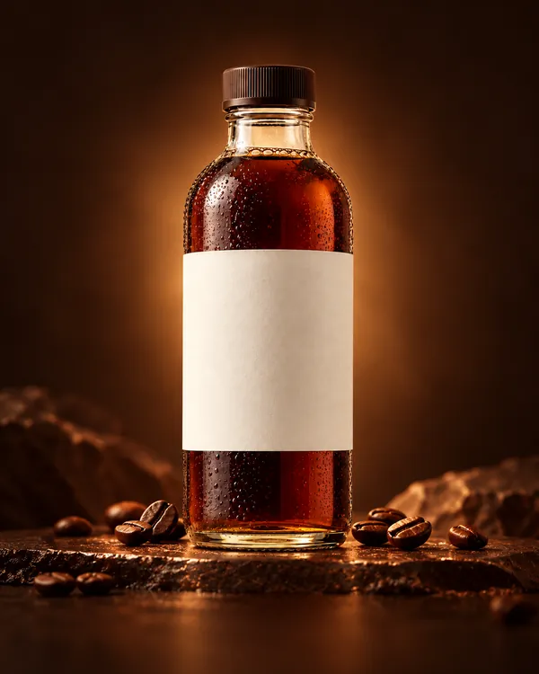 Promotional flyer from the same product photo